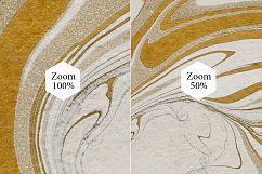 Gold Watercolor&amp;Marble Backgrounds Product Image 4