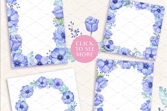 -40% OFF - Blue Anemones Product Image 3