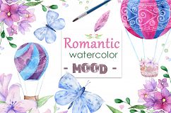 Romantic Mood Watercolor Love Product Image 1