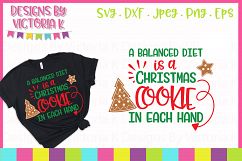 Christmas Cookie, Christmas, SVG, DXF, PNG Product Image 1