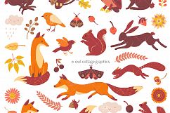 Forest Clipart Set- Vector and Raster Versions Product Image 2