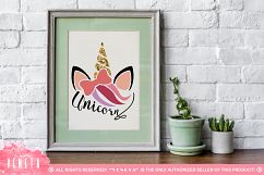 Unicorn | BUNDLE - 9 Designs | SVG DXF EPS PNG Product Image 4