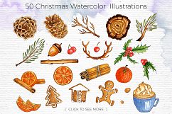 Watercolor Winter Illustrations Product Image 2