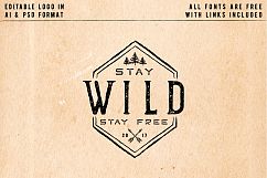 Rustic Logos &amp; Illustrations AI PNG Product Image 9