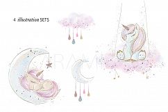 Baby Unicorns Clipart Product Image 5