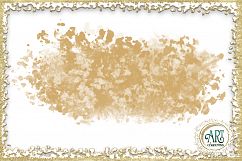 Champagne Beige Ivory Glitter Brush Strokes 24 PNG Aqua clipart Splashes  Product Image 12