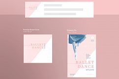 Ballet Dance Studio Design Templates Bundle Product Image 17