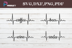 coffee svg, coffee svg file, beer svg, wine svg, soda svg Product Image 1