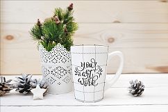 Mug mockup for lettering, calligraphy and quotes illustration Product Image 2