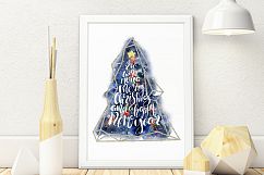 Christmas watercolor cards Vol.3 Product Image 3