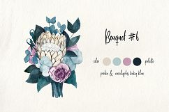 Bridal Bouquets: floral watercolor collection Product Image 9
