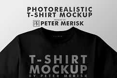 Photorealistic T-Shirt Mockup Product Image 1