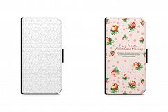 Samsung Galaxy Core Prime 2d Wallet Mobile Case Design Mockup 2014 Product Image 1