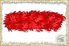 Scarlet Red Splotches Brush Strokes Clipart crimson Glitter  24 PNG - transparent background images Product Image 17