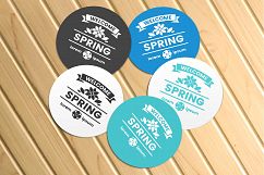72 SPRING VINTAGE BADGE &amp; RIBBON Product Image 10