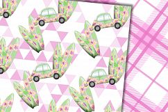 Surf up digital paper Product Image 3