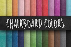 Colorful Chalkboard Paper Textures Digital Paper Product Image 1