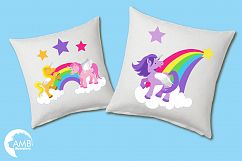 Magical Unicorns clipart, graphics and illustrations AMB-160 Product Image 3