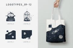 Double Exposure. 20 Creative Logos Product Image 8