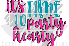 It's Time to Party Hearty - Big HeartSVG Product Image 2