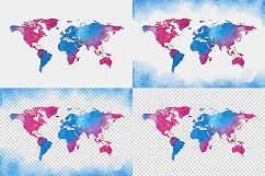 Watercolor Maps - TWO-TONE PACK Product Image 2