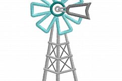 African Windmill Appliqué Machine Embroidery Download Product Image 7