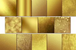 28 Gold Foil Textures / Backgrounds Product Image 2