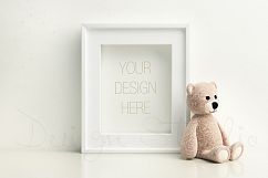 Styled Stock Photography, Frame Mockup, white Frame mockup, Styled Photography Mockup, stock photo Product Image 1