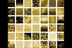 42 New Gold Bokeh and Glitter Papers Digital Papers Product Image 10