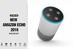 New Amazon Echo Mockup  Product Image 1