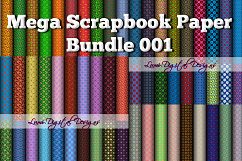 Mega Scrapbook Paper Bundle 001 Product Image 1