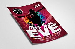New Year Party Flyer Product Image 3