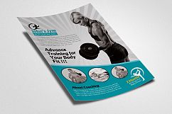 Body Fitness Flyer Template Product Image 3