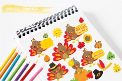 Thanksgiving graphics and illustrations Product Image 3