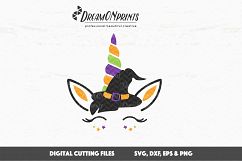 Halloween Unicorn SVG Cut Files Product Image 2