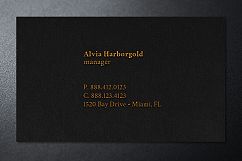 Jewelry Store Business Card Photoshop Template Product Image 6