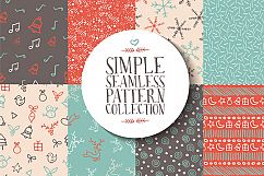 Christmas seamless pattern collection Product Image 1