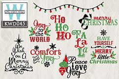 Christmas Cutting File KWD045 Product Image 1