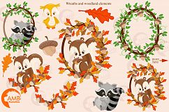 Woodland Critters clipart, graphics and illustrations AMB-1178 Product Image 4