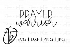 Prayer Warrior SVG Product Image 2