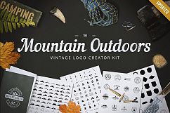 Mountain Outdoor Vintage Logo Kit Product Image 1