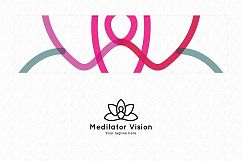 Meditator Vision - Human Figure Stock Logo Template Product Image 3
