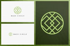 20 Circle geometric logos - outline Product Image 19