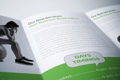 Body Fitness Club Trifold Brochure Template Product Image 4