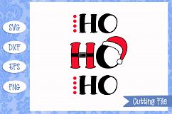 Ho Ho Ho SVG Cut File Product Image 1