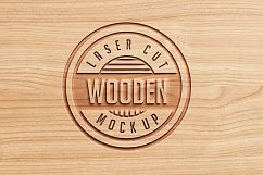 Logo Mock Ups  Wood Set Product Image 7