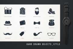 Mr.Hipster. 37 Hand Drawn Objects Product Image 4