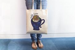 Tote Bag Mockup - Woman holding bag Product Image 4