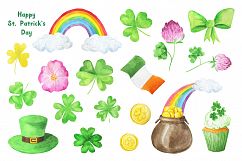 Watercolor St Patricks Day Collection Product Image 3