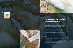 Illustrations of the World with Infographics Product Image 16